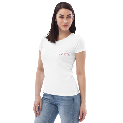 five brains. Bio-Baumwoll T-Shirt für Damen